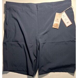 New Panama Jack Men Sz 38 Hybrid Shorts Stretch Quick Drying Outdoor Blue NWT